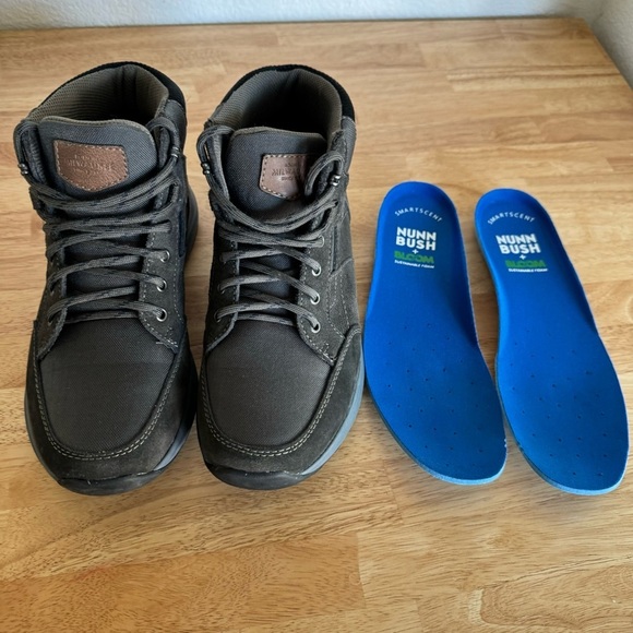 NWOT Nunn Bush Men's Excursion Lite Moc Toe Chukka Boots Size 8 - Picture 7 of 15